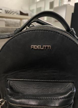 Оригинальный кожаный рюкзак fideliti6 фото