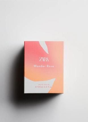 Wonder rose 100ml edt zara стародел