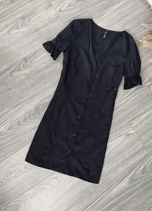 Плаття на гудзиках нове маленьке чорне плаття zara