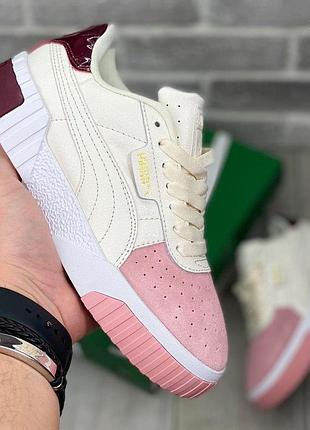 Puma cali кроссовки пума кросівки жіночі
