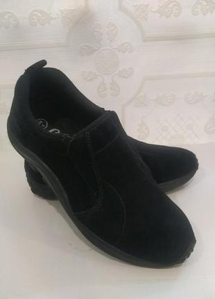 Туфлі замшеві