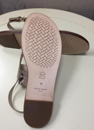 Жіночі сандалі cole haan, шкіра, оригінал, нові, розмір 39.7 фото