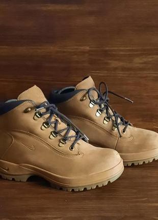 Мужские ботинки nike air acg boots оригинал демисезон натуральный нубук размер 41-41,52 фото