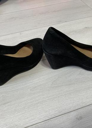 Замшевые туфли vagabond 37р.