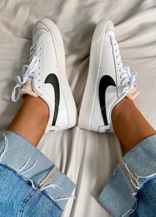 Кросівки blazer 77 low '77' vintage white9 фото