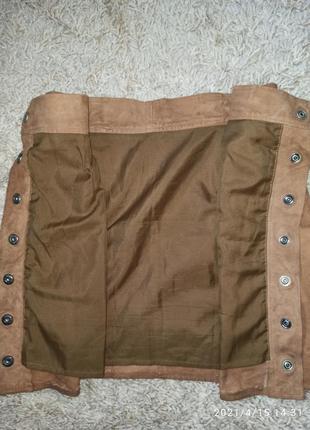 Шкіряна спідничка😍 2