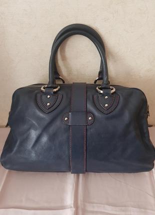 Сумка преміум бренду marc jacobs vintage leather resort venetia satchel, 100% оригінал.2 фото