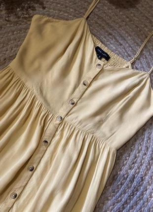 Сарафан /платье/плаття/винтаж сукня на пуговицах в стиле прованс new look2 фото