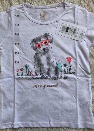 Футболочка для дівчинки 4 роки ріст 110 4 года cool club