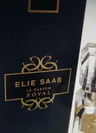 Elie saab le parfum royal.парфюмерная вода. акция 1+1=33 фото