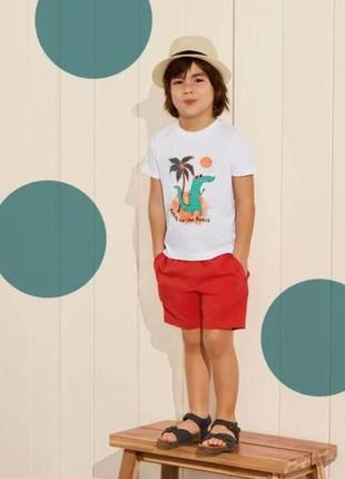 4-6 років набір футболок для хлопчика lupilu бавовняна футболка дитяча2 фото