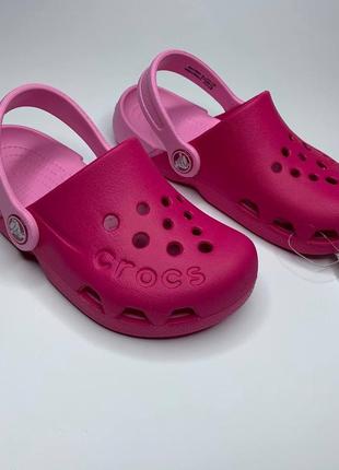 Кроксы сабо клоги crocs electro kids, сандалии крокс размеры 27-31. оригинал5 фото