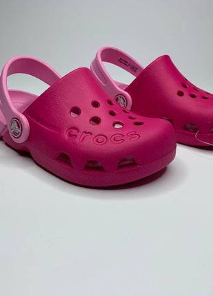 Кроксы сабо клоги crocs electro kids, сандалии крокс размеры 27-31. оригинал4 фото