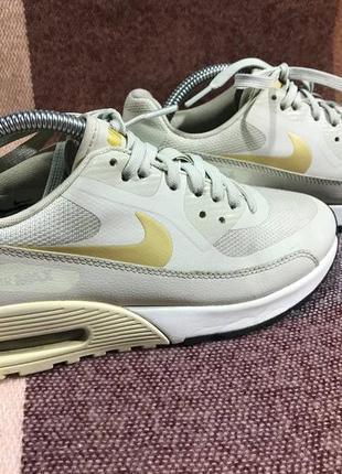 Женские кроссовки air max 90 ultra 2.0 metallic light star gold3 фото