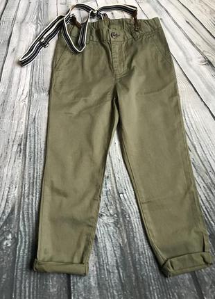 Костюм брюки рубашка бабочка подтяжки