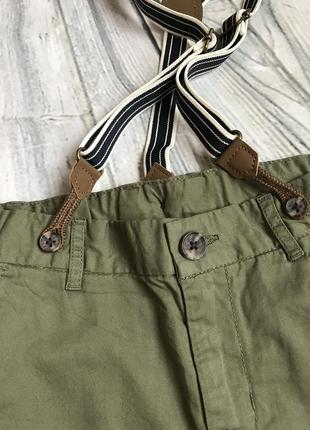 Костюм брюки рубашка бабочка подтяжки