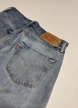 Мужские оригинальные светлые джинсовые шорты levi’s 501 32 m2 фото