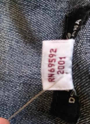 Вінтажна джинсова куртка оригінал номерна6 фото