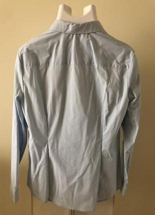 Женская рубашка в мелкую полоску xl2 фото