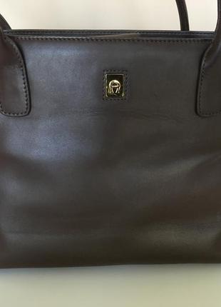 Шкіряна сумка шопер для документів бренд3 фото