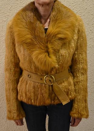 Кожушок з в'язаної норки afrodite furs, греція