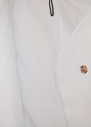 Белый блейзер/пиджак 36 размера6 фото