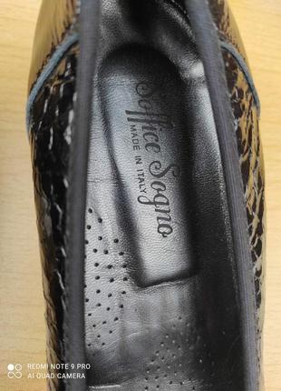 Кожаные классические туфли soffice sogno7 фото