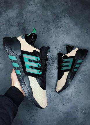 Кросівки чоловічі adidas eqt support black\yellow