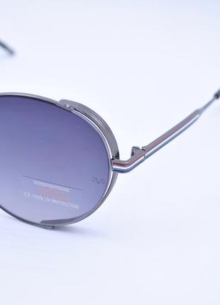 Красивые круглые солнцезащитные очки с боковой шорой gian marco venturi gmv854 окуляри3 фото