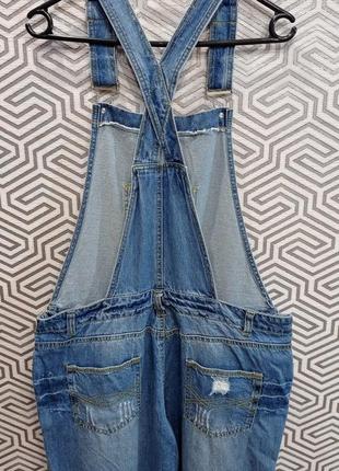 Джинсовий комбінезон для вагітних denim co6 фото