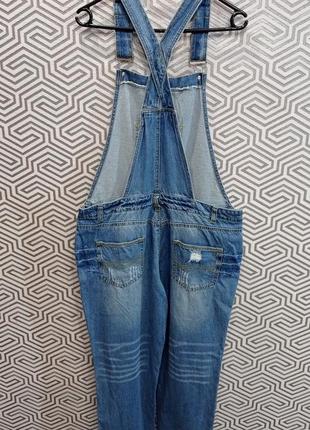 Джинсовий комбінезон для вагітних denim co5 фото