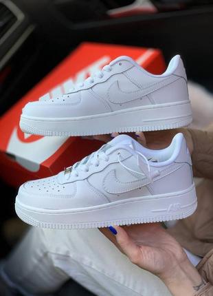 Жіночі кросівки nike air force 1 all white