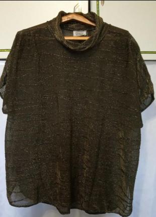 Женская нарядная блузка женская блуза кофточка большой размер батал