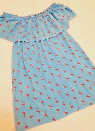 Сарафан / платье летний / сарафан с открытыми плечами размер 448 фото
