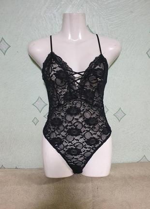 Кружевной боди,комбидрес pretty littl