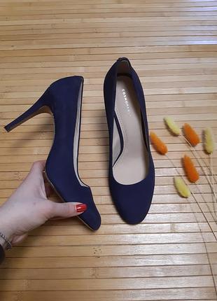 Стильні туфлі сині cosmoparis