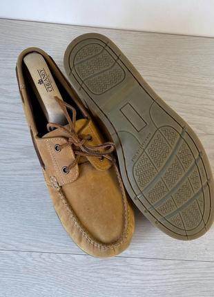 Туфли топсайдеры marks&spenser кожа 3