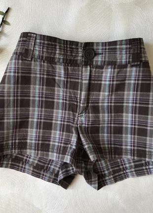 Бавовняні шорти в клітку h&m