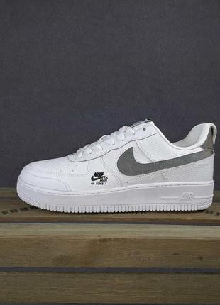 Кросівки чоловічі nike force 1 x off white білі / кросівки чоловічі найк форс офф вайт9 фото