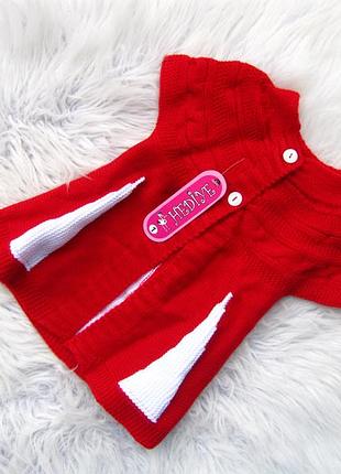 Вязаная туника жилетка  hediye