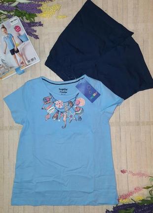 Пижама с шортами lupilu 98-104