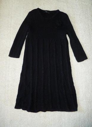 Трикотажное платье на 9-10 лет в идеале от george7 фото