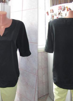 Чорна легка футболка фірми "vero moda", стан відмінний