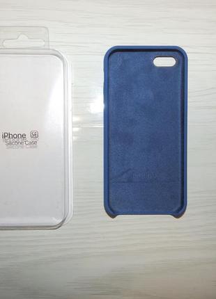 Чехол silicone case apple iphone se4 фото