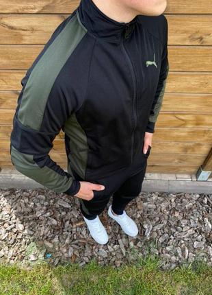 Чоловічий весняний спортивний костюм puma, спортивний костюм на прямий блискавки...
