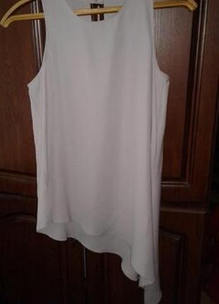 Нежная асиметричная блуза