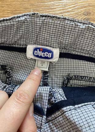 Штаны легкие брюки chicco 104, 4 года4 фото