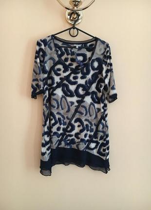 Батал великий розмір нова стильна блуза блузка блузочка ошатна