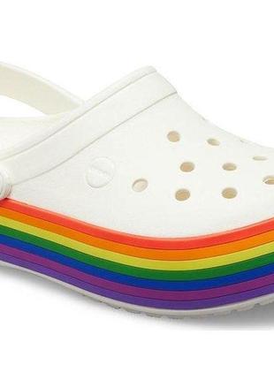 Скидка! crocs platform, кроксы сабо на платформе3 фото