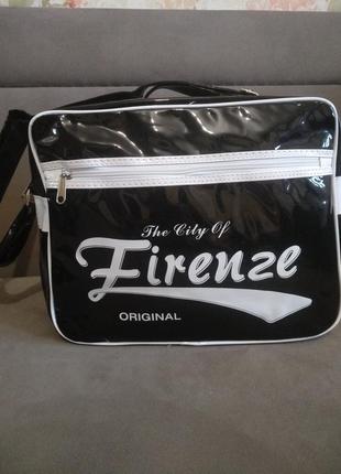 Лакированная сумка firenze1 фото